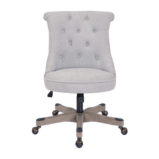 Office Star™ Hannah Tufted Office Chair, Fog/Gray - Image 2