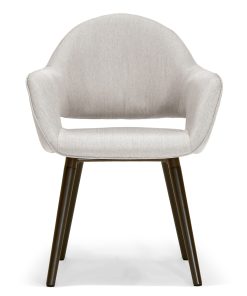 Glamour Home Adel Dining Chairs, Beige, Set Of 2 Chairs 2