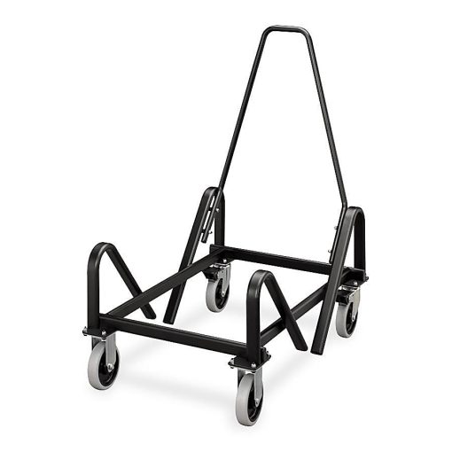 HON® Olson Stacker-Series Chair Cart, 37"H x 21 3/8"W x 35 1/2"D, Black - Image 2