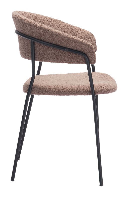 Zuo Josephine Dining Accent Chairs, Brown, Set Of 2 Chairs - Image 2