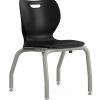 Office Star™ Unique Self-Adjusting SpaceFlex Mid-Back Managers Chair, Raven 3
