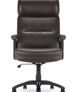 Serta® Comfort Big & Tall Ergonomic Bonded Leather High-Back Executive Office Chair, Brown 2