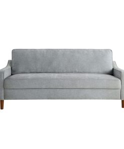 Lifestyle Solutions Shendi Fabric Sofa, 34”H x 76”W x 31”D, Light Gray 2