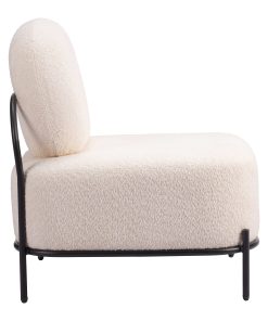 Zuo Arendal Polyester Accent Chair, Vanilla 2