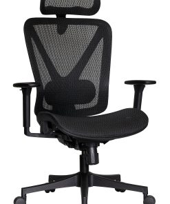 WorkPro® 3000 Series Ergonomic Mesh/Mesh High-Back Chair, Black/Black