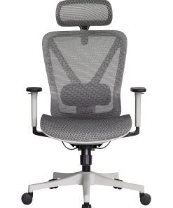 WorkPro® 3000 Series Ergonomic Mesh/Mesh High-Back Chair, Gray/Gray 2