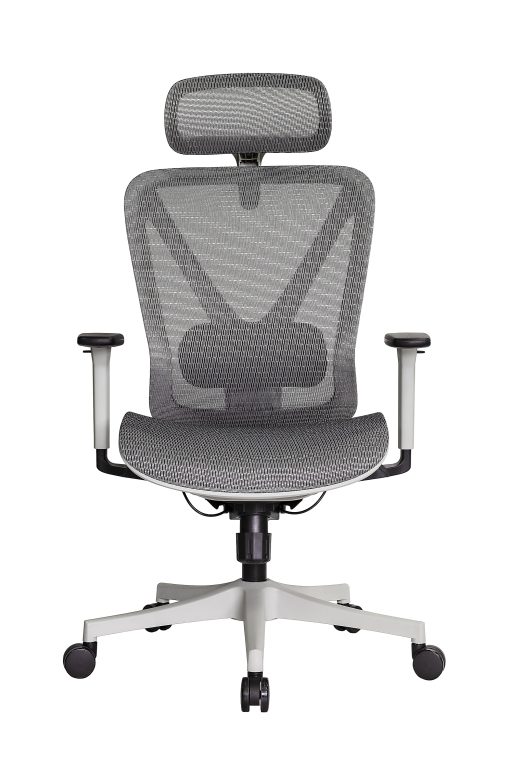 WorkPro® 3000 Series Ergonomic Mesh/Mesh High-Back Chair, Gray/Gray - Image 2