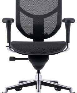 WorkPro® Quantum 9000V2 Series Ergonomic Mesh/Mesh Mid-Back Chair, Black/Black, BIFMA Compliant 2