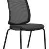 MooreCo Hierarchy Armless Rocker Chair, 16″, Blue 4