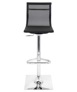 Lumisource Mirage Bar Stool, Black/Silver, BSTWMIRAGE BK 2
