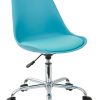 KFI Studios Big And Tall Armless Stacking Chair, Navy/Black 3