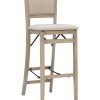 Linon Bookbinder Upholstered Dining Accent Chairs, Gray/Brown, Set Of 2 Chairs 3