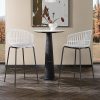 Flash Furniture Mesh Mid-Back Swivel Task Chair, Yellow/Silver 3