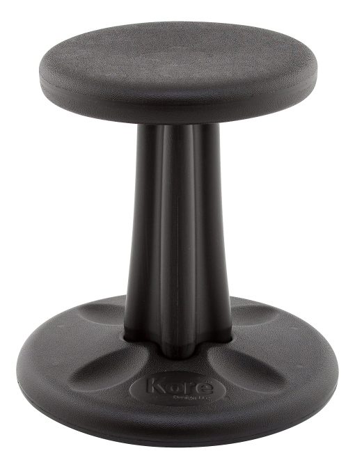 Kore Design™ Kids Wobble Chair 14", Black