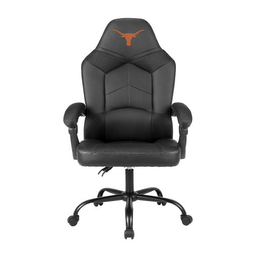Imperial NCAA Adjustable Oversized Vinyl High-Back Office Task Chair, University of Texas - Image 2