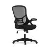 Serta® SitTrue™ Rayne Ergonomic Mesh/Fabric Mid-Back Task Chair, Black 4