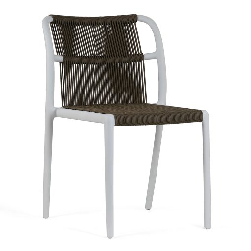 Glamour Home Belden Fabric Dining Accent Chairs, Black/White, Set Of 2 Chairs, GHDC1663 - Image 2