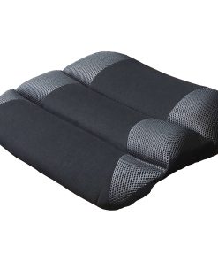 Kantek Memory Foam Seat Cushion – Memory Foam, Fabric, Rubber – Ergonomic Design, Comfortable, Washable, Easy to Clean – Black, Gray – 1 Each 2
