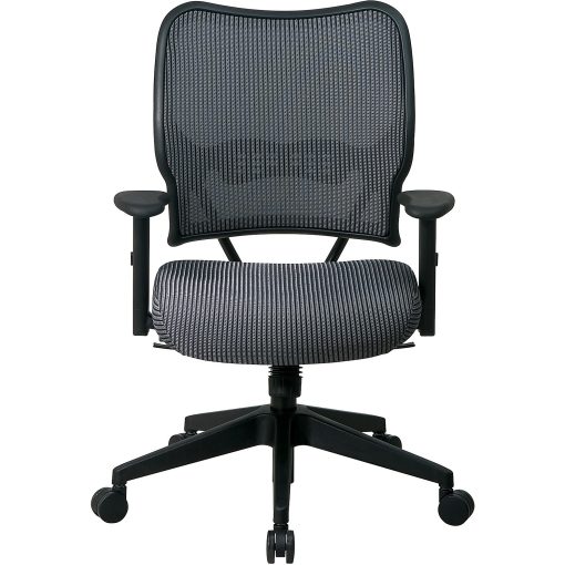 Office Star™ Deluxe Task Chair With VeraFlex™ Seat And Back, Charcoal/Black - Image 2