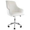 Boss Office Products Faux Leather Mid-Back Guest Chair, Black 3
