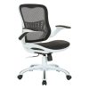 WorkPro® Quantum 9000 Series Ergonomic Mesh/Antimicrobial Vinyl Mid-Back Chair, Black/Black, BIFMA Compliant 4