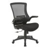 HON Ignition 2.0 Mid-back Task Chair with Headrest – Mesh Seat Material – Mesh Back Material – Mid Back – Black – Armrest – 1 Each – I2MSKY1IMTHR 3