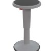 National Public Seating 1300 Series Premium Vinyl Upholstered Triple Brace Folding Chairs, Black, Set Of 4 Chairs 4
