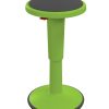 Hierarchy Height-Adjustable Grow Stool, 24"H, Green