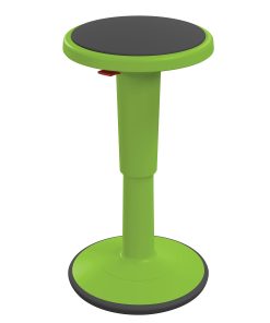 Hierarchy Height-Adjustable Grow Stool, 24"H, Green