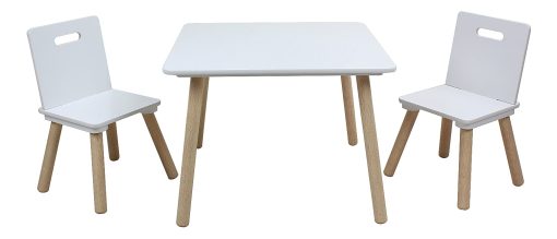 Realspace® Briggle Activity Table And Chairs, White - Image 2