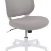 Safco® Vue™ Heavy-Duty Stool, Mesh Back/Fabric Seat, Black 4