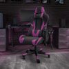Imperial MLB Adjustable Oversized Vinyl High-Back Office Task Chair, Boston Red Sox 4
