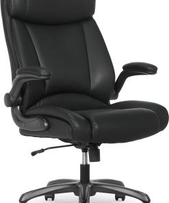 Serta® Torrington Ergonomic High-Back Faux Leather Big & Tall Executive Office Chair, Black, 52399BLK