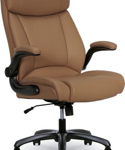 Serta® Torrington Ergonomic High-Back Faux Leather Big & Tall Executive Office Chair, Light Tan