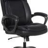 Thomasville® Lansing Ergonomic High-Back Faux Leather Big & Tall Executive Office Chair, Dark Brown 4