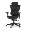 Flash Furniture HERCULES Series 24-7 Intensive Use Big & Tall Ergonomic Fabric High-Back Office Chair With Lumbar Knob And Headrest, Black/Gray 4