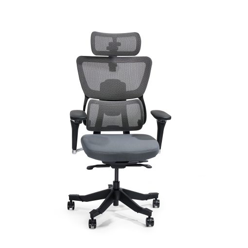 FlexiSpot C7 MAX Ergonomic Foam Seat, Office Chair, Gray color - Image 2