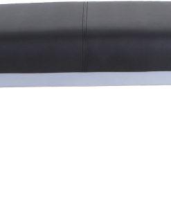 Lorell® Healthcare Seating Guest Bench, Black 2