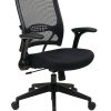 HON® Motivate Nesting/Stacking Flex-Back Chair, Black 3