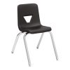 Office Star High Stakes Ergonomic Bonded Leather Computer Gaming Chair, Black/Red 4