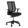 Office Star™ Davenport Mid-Century Club Chair, Navy/Coffee 3