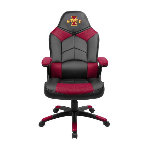 Imperial NCAA Faux Leather Oversized Computer Gaming Chair, Iowa State