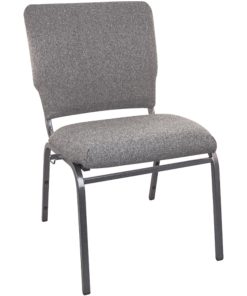 Flash Furniture Advantage Multipurpose Church Chair, Charcoal Gray/Silver Vein 2