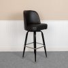 Zuo Jambi Barstools, Black/White, Set Of 2 Barstools 3