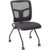 Boss Office Products Drafting Stool, Adjustable Arms, Black/Chrome, B1691-BK 3