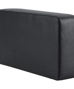 Lorell® Contemporary Sofa Seat Cushioned Armrest, 13-3/8″H x 4-3/4″W x 25-1/2″D, Black 2