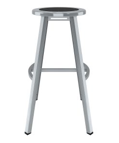 National Public Seating Titan Stool, 30″, Black/Gray 2