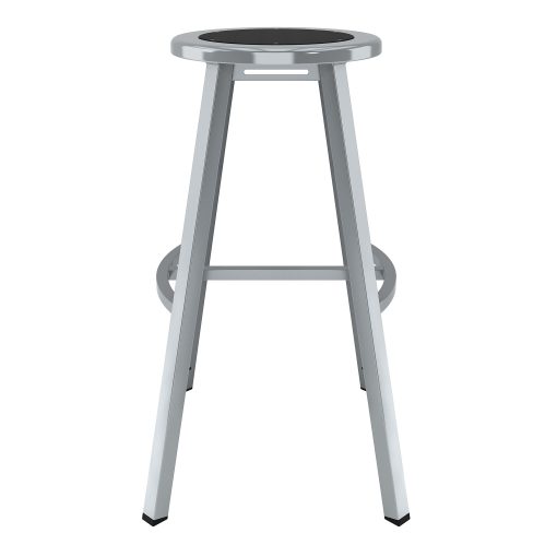 National Public Seating Titan Stool, 30", Black/Gray - Image 2