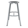 National Public Seating Titan Stool, 30", Black/Gray