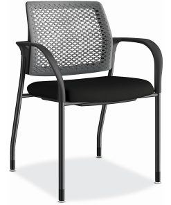 HON Ignition ReActiv-Back Stacking Chair, Black 2